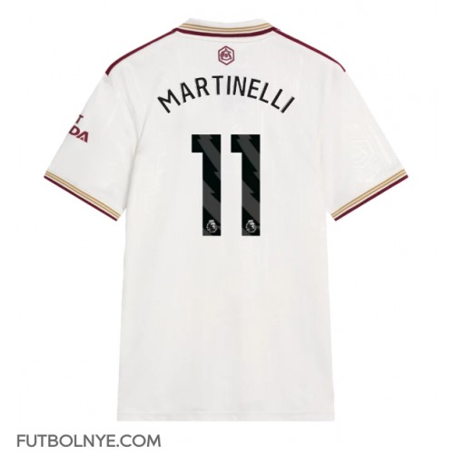 Camiseta Arsenal Gabriel Martinelli #11 Tercera Equipación 2025-26 manga corta Camiseta Arsenal Gabriel Martinelli #11 Tercera Equipación 2025-26 manga corta